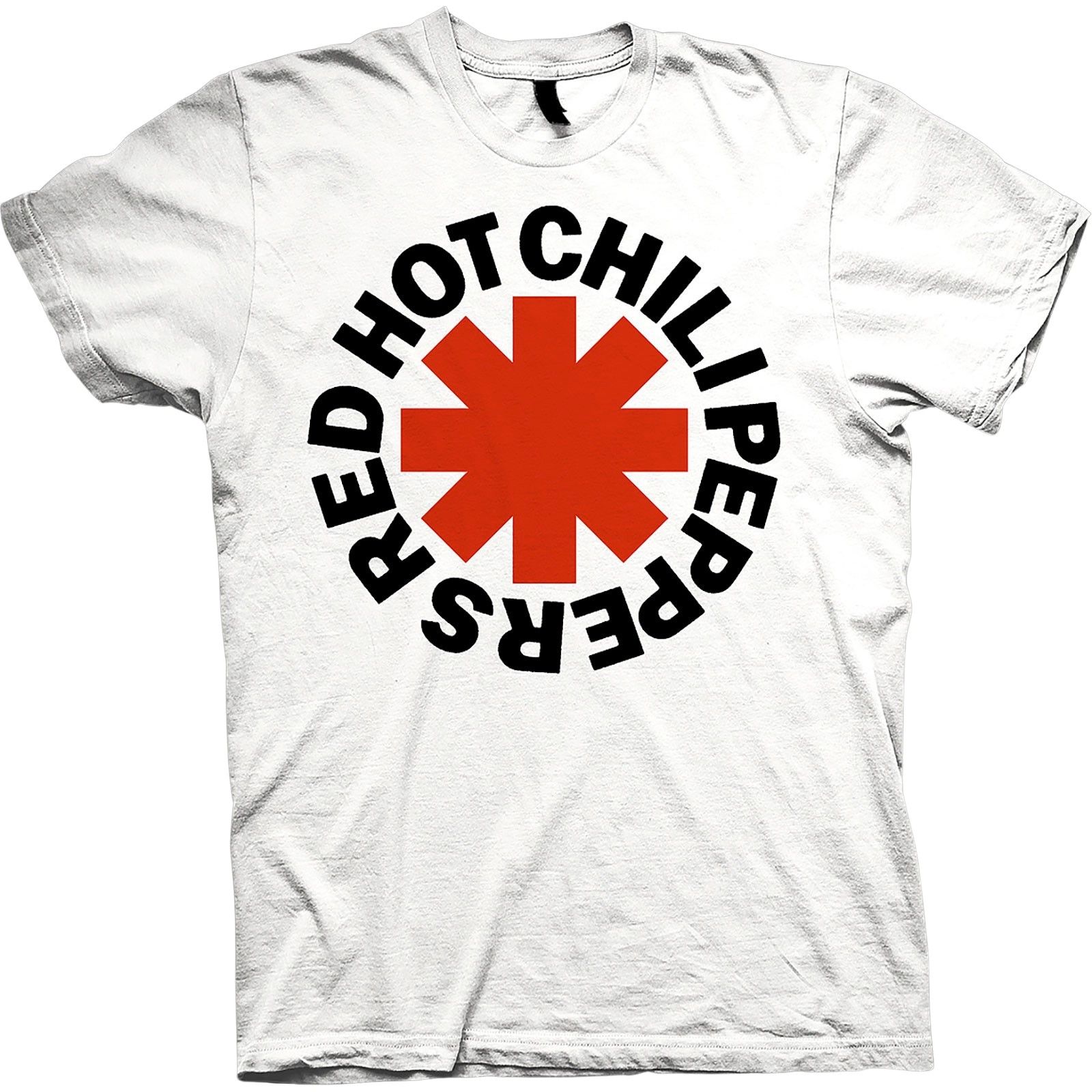 T-shirt RED HOT CHILI PEPPERS Red Asterisk