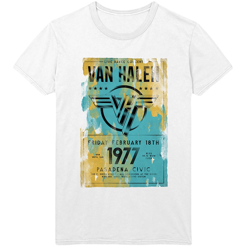 VAN HALEN Pasadena 77
