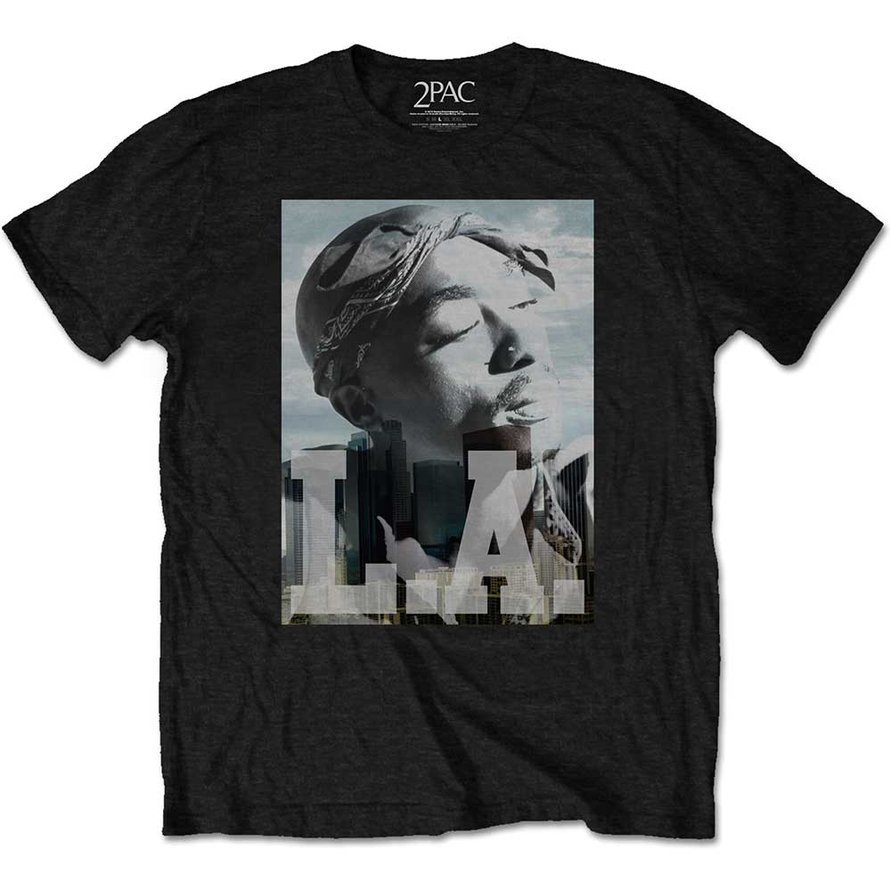T-shirt TUPAC LA Skyline