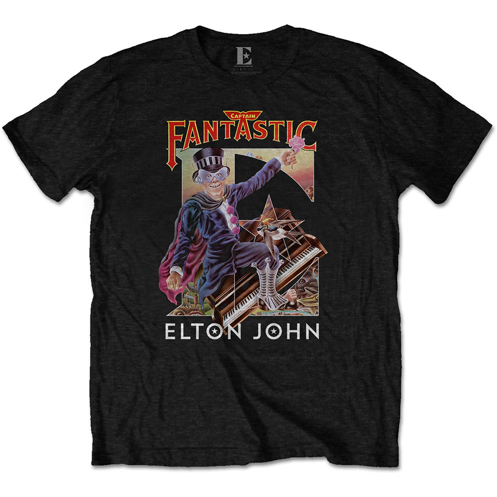 T-shirt ELTON JOHN Captain Fantastic