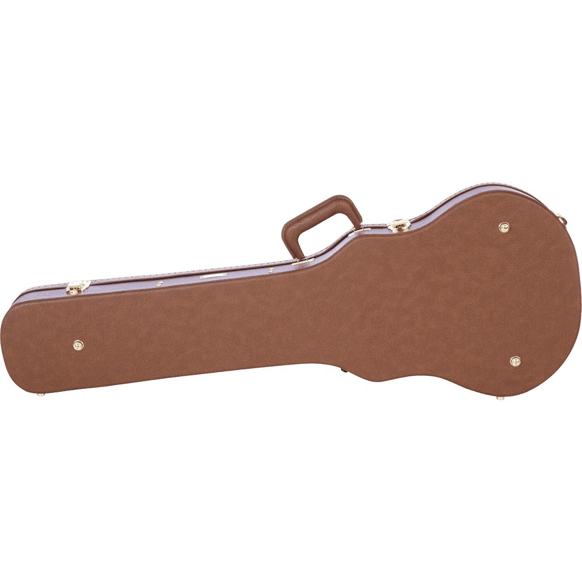 GATOR Etui Guitare Bois Deluxe GW Type Les Paul Marron
