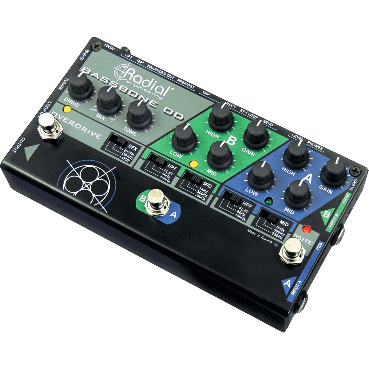 RADIAL ENGINEERING Tonebone Bassbone OD RADIAL ENGINEERING Tonebone Bassbone OD