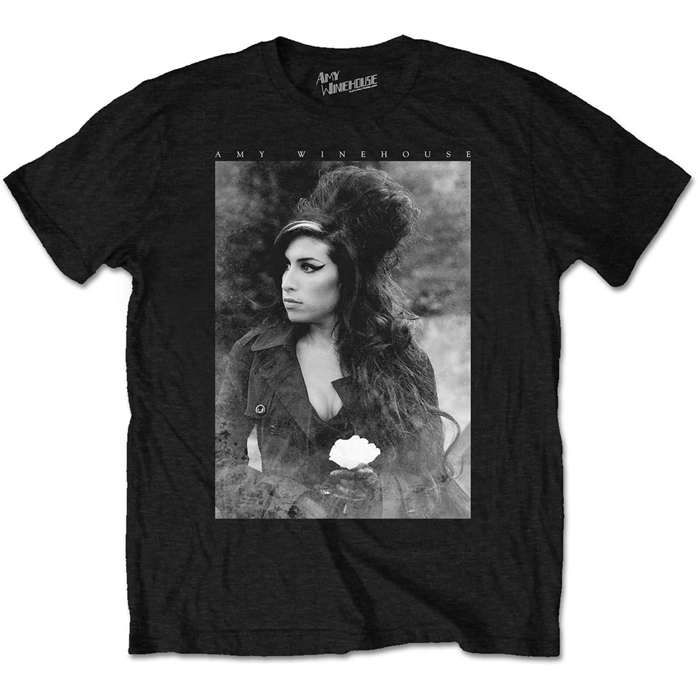 T-shirt AMY WINEHOUSE Flower Portrait T-shirt AMY WINEHOUSE Flower Portrait