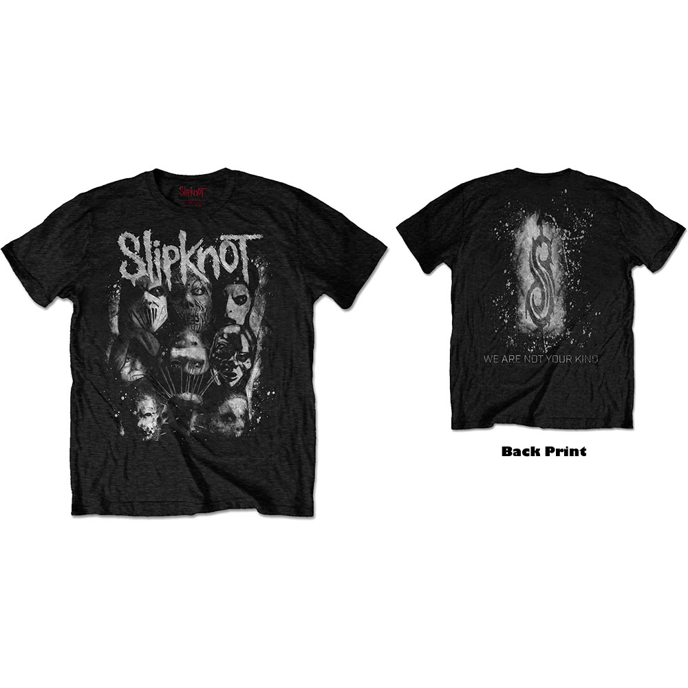 T-shirt SLIPKNOT WANYK White Splatter T-shirt SLIPKNOT WANYK White Splatter