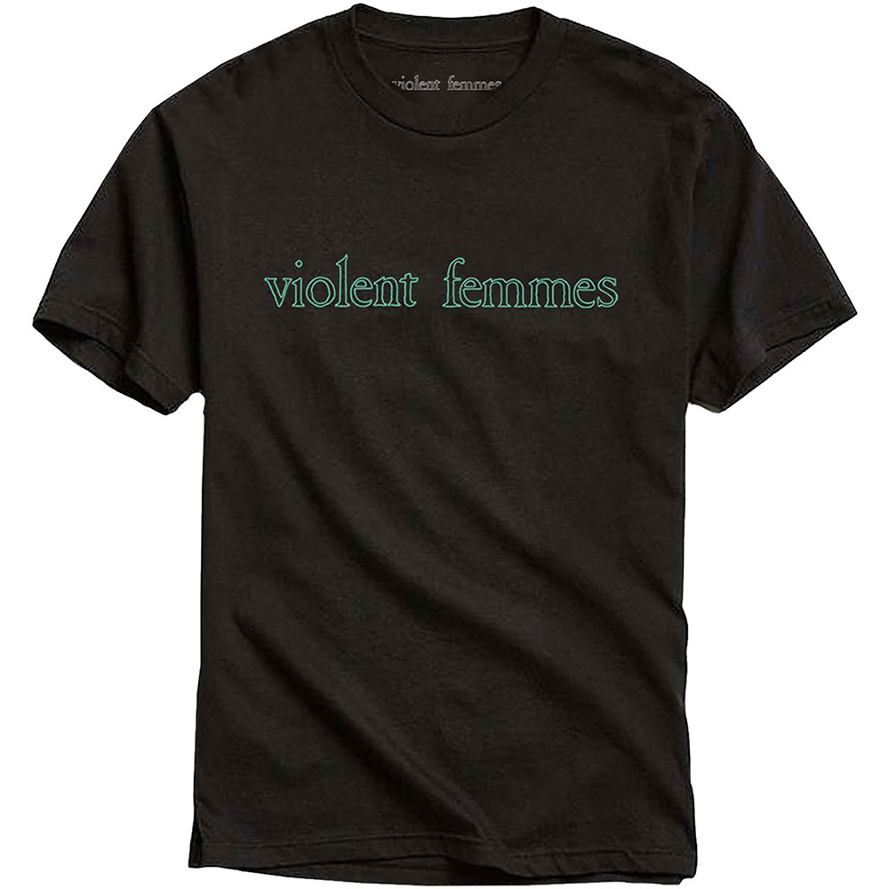 T-shirt VIOLENT FEMMES Green Vintage Logo