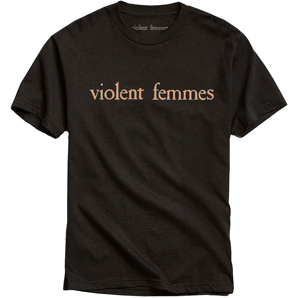 VIOLENT FEMMES Salmon Pink Vintage Logo