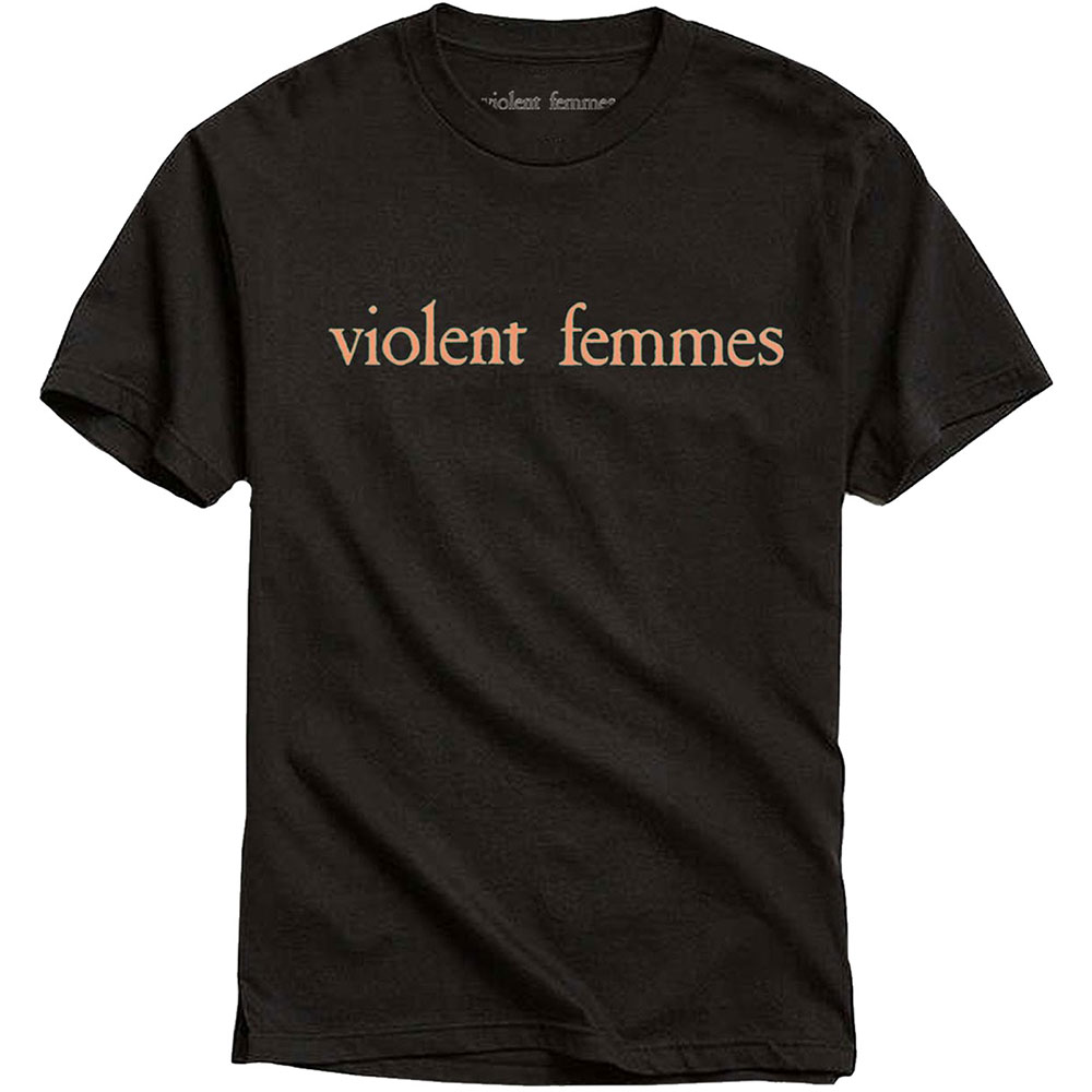 T-shirt VIOLENT FEMMES Salmon Pink Vintage Logo