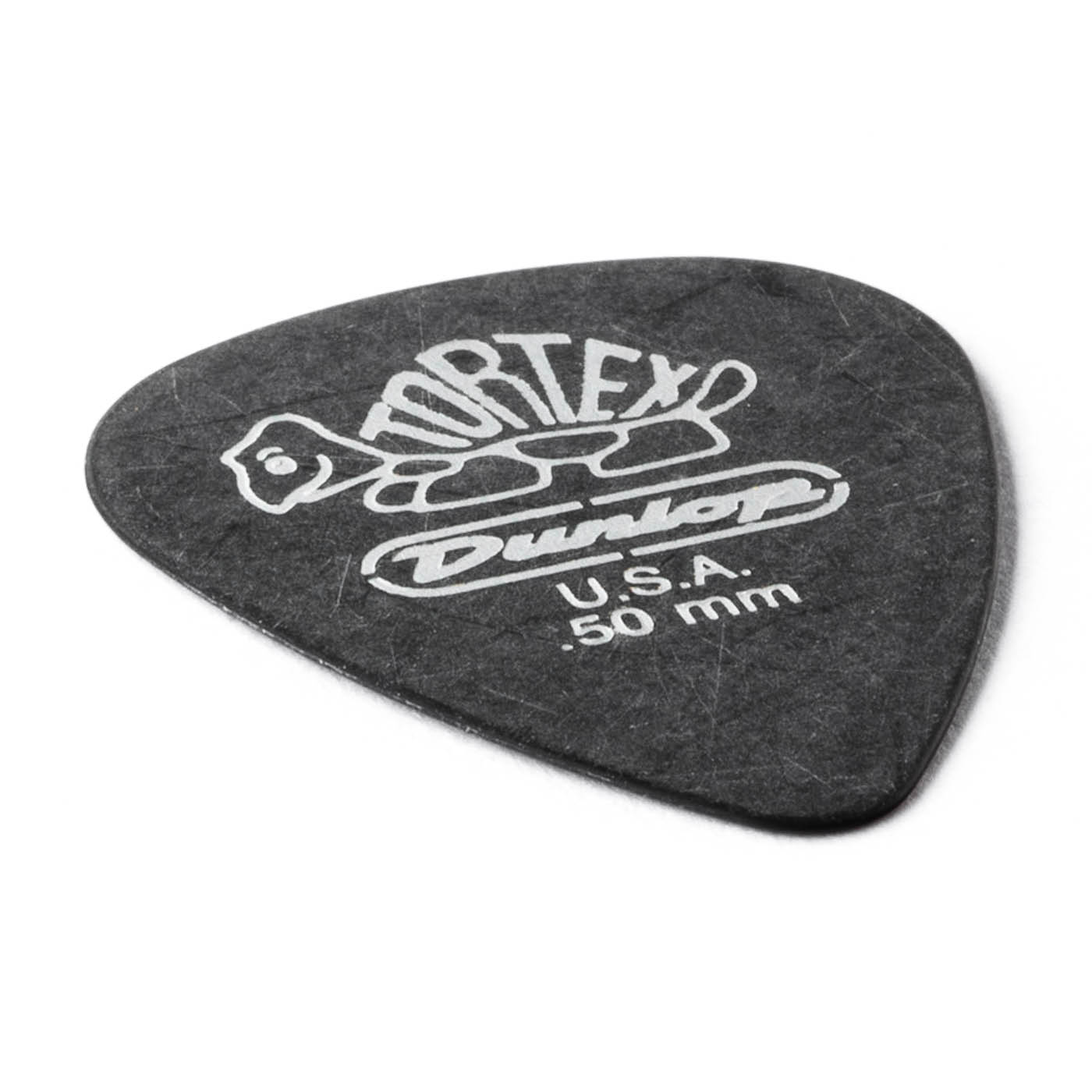 DUNLOP Médiators Tortex Pitch Black Standard x 12