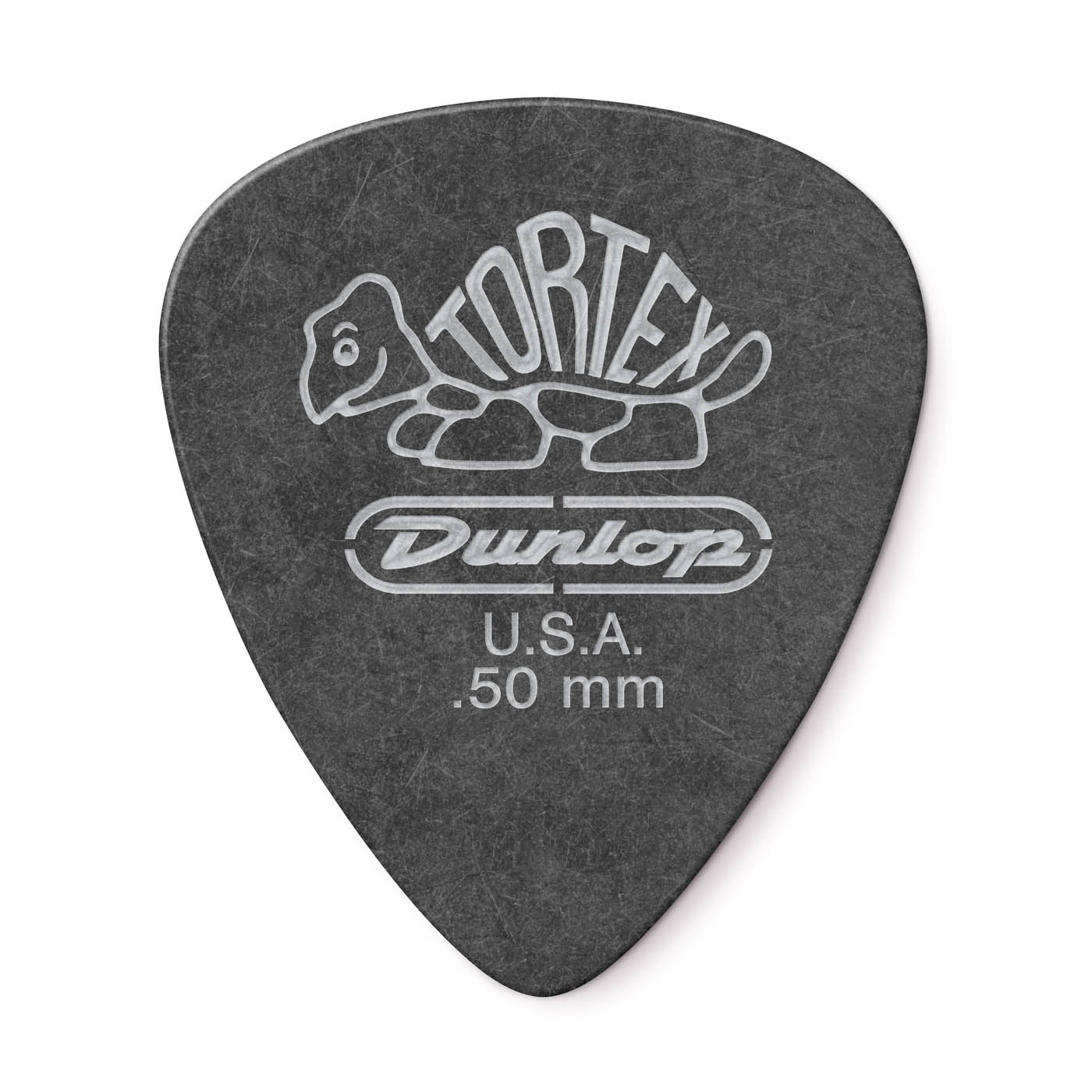 DUNLOP Médiators Tortex Pitch Black Standard x 12