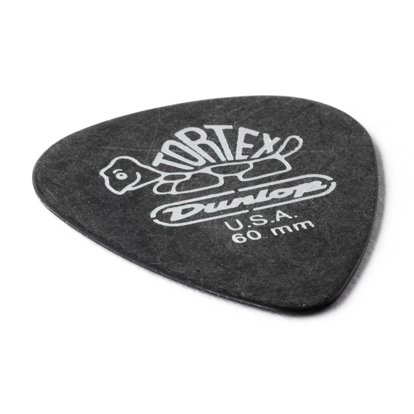 DUNLOP Médiators Tortex Pitch Black Standard x 12