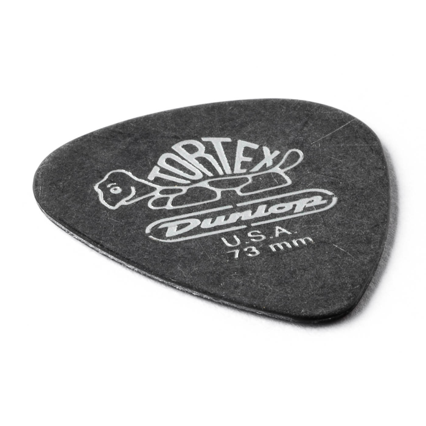 DUNLOP Médiators Tortex Pitch Black Standard x 12