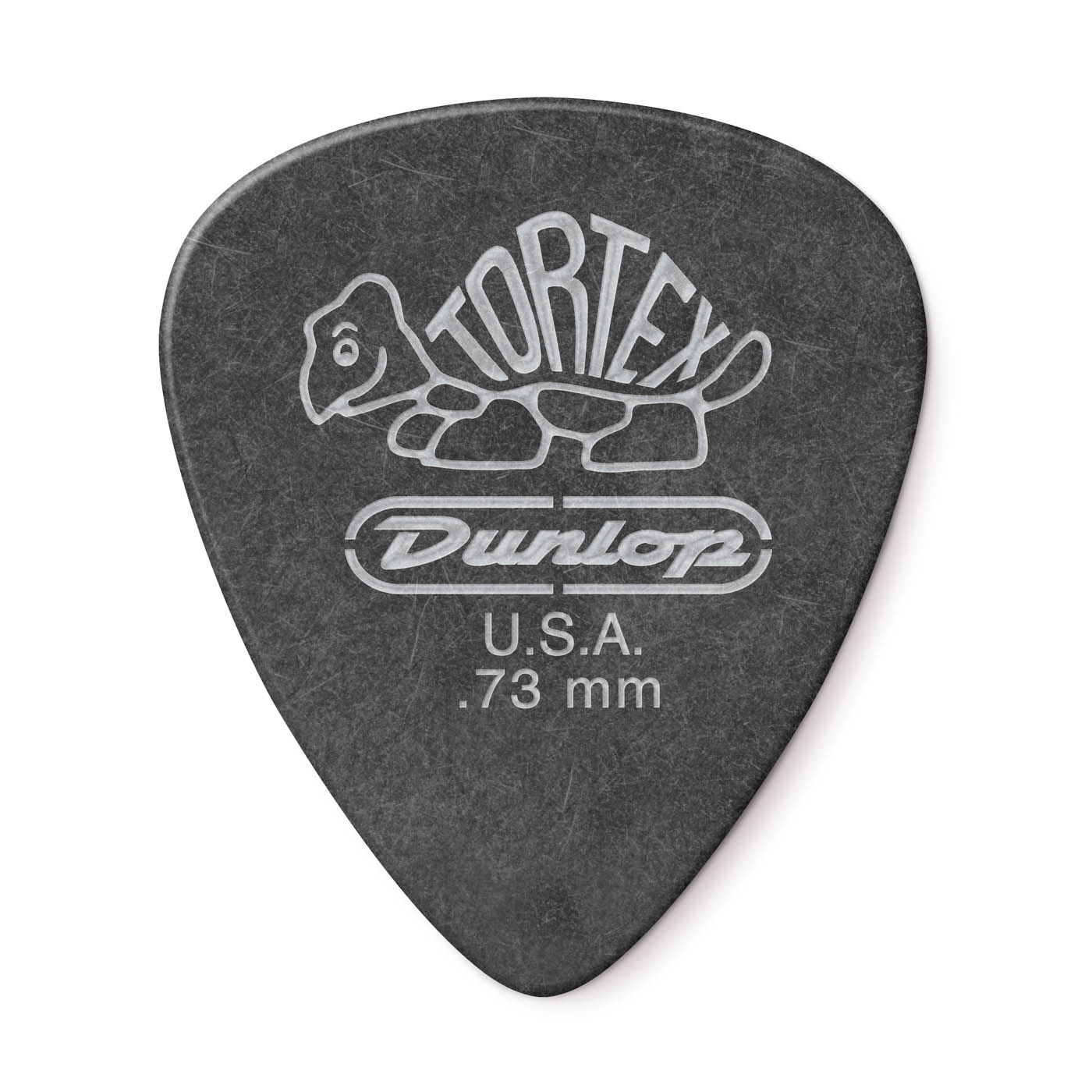 DUNLOP Médiators Tortex Pitch Black Standard x 12