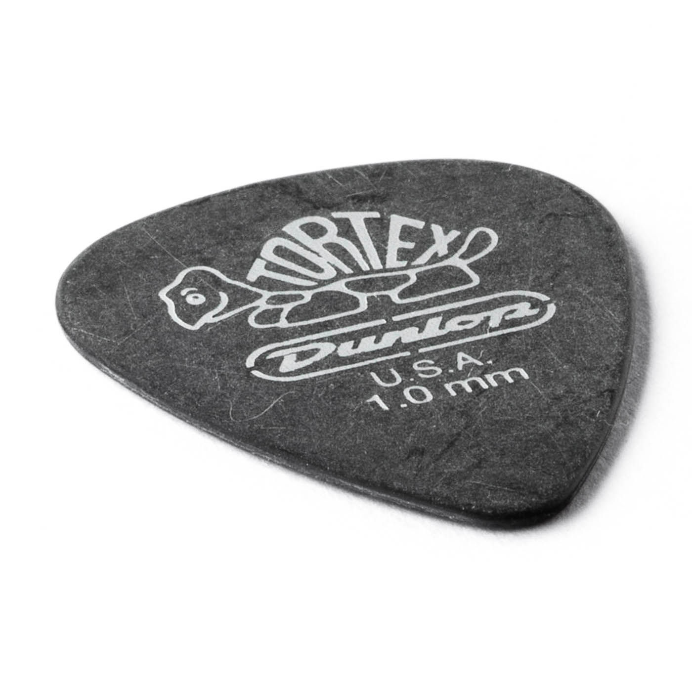 DUNLOP Médiators Tortex Pitch Black Standard x 12