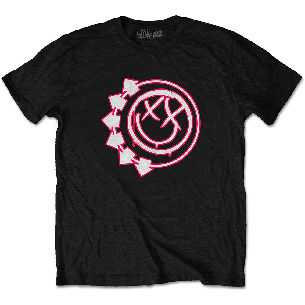 T-shirt BLINK-182 Six Arrow Smiley