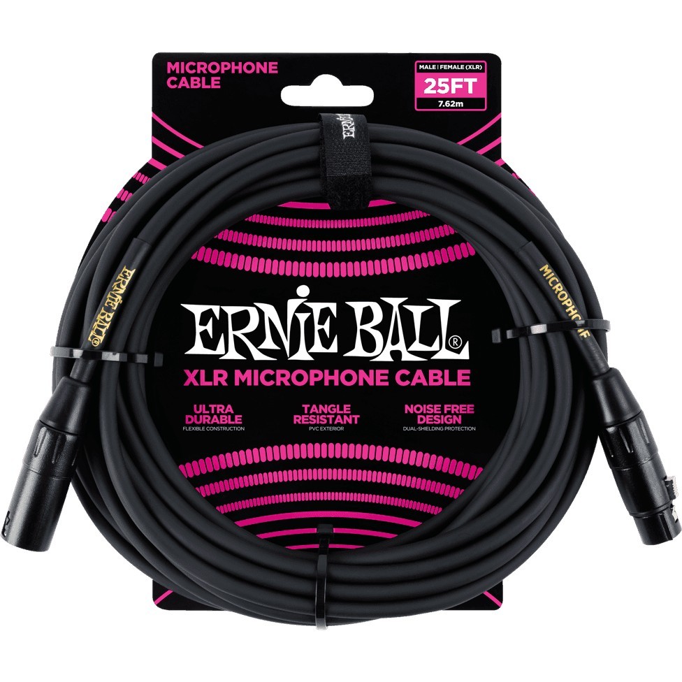 ERNIE BALL Cable Micro Classic XLR Male XLR Femelle 7 62 M - EEB-6073-B ERNIE BALL Cable Micro Classic XLR Male XLR Femelle 7 62 M