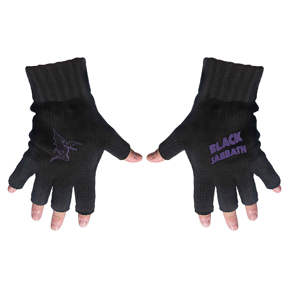 BLACK SABBATH Purple Logo & Devil