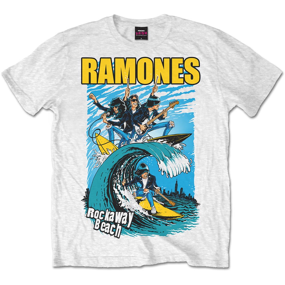 T-shirt RAMONES Rockaway Beach