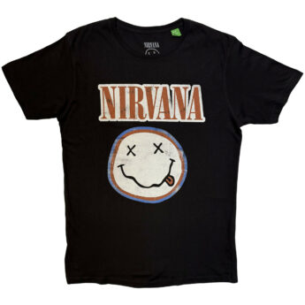 T-shirt NIRVANA Distressed Logo