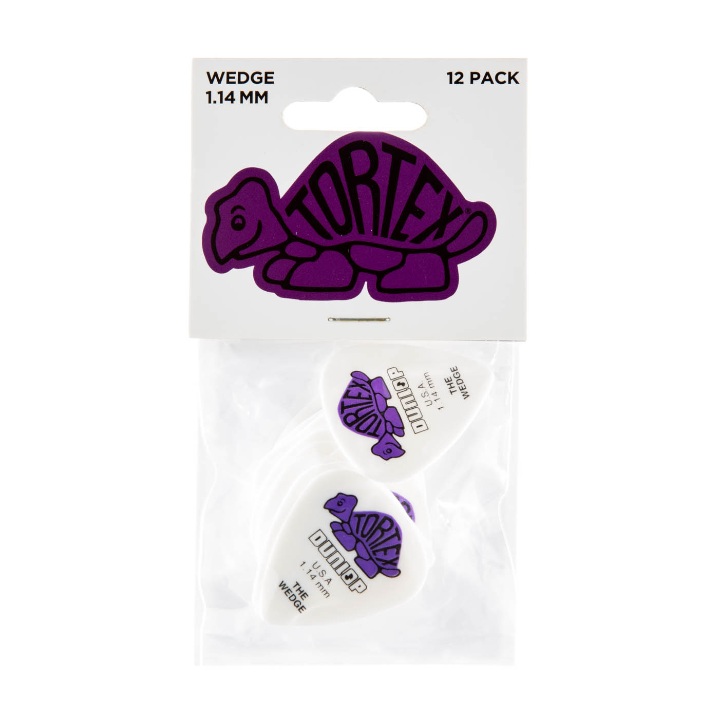 DUNLOP Médiators Tortex Wedge x 12