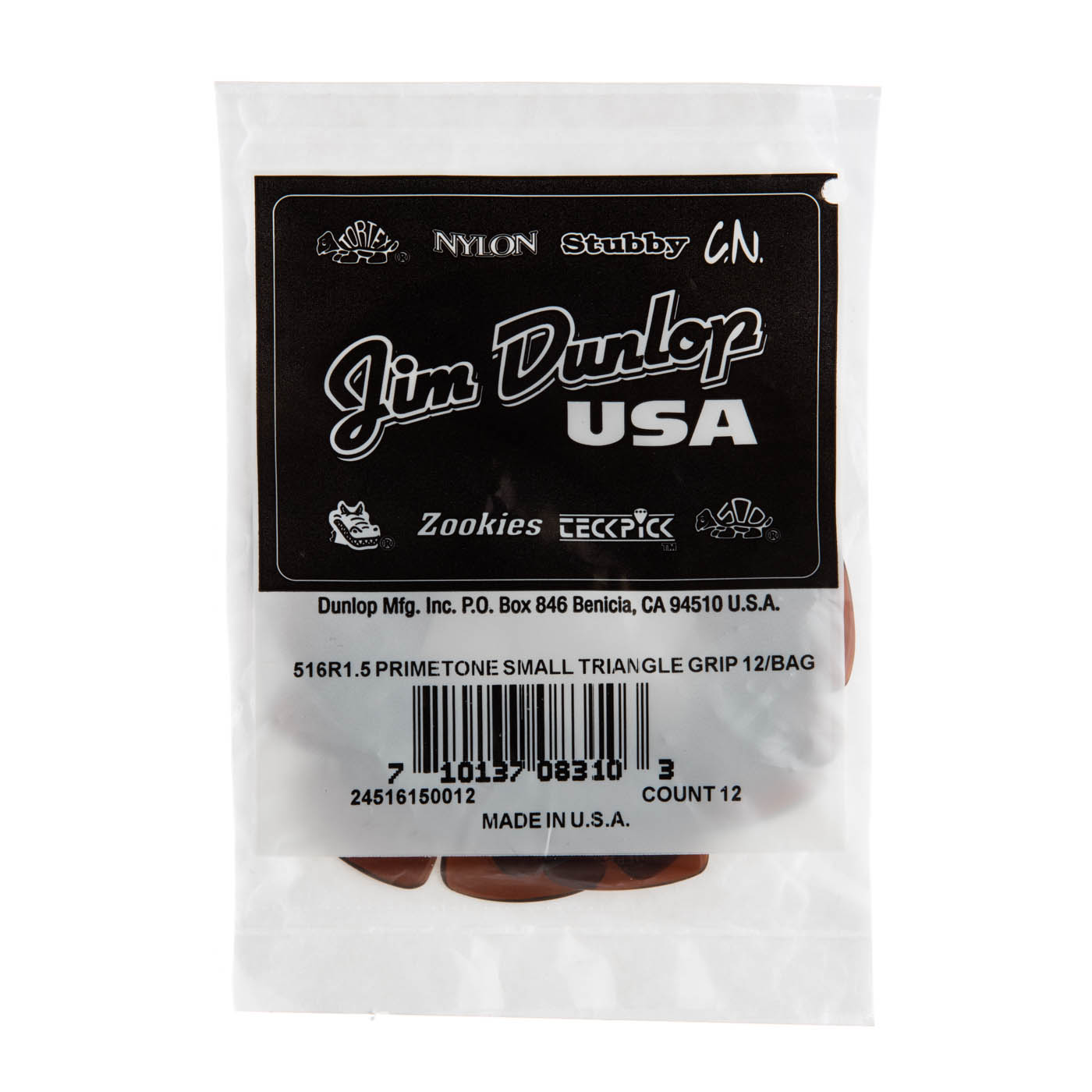 DUNLOP Médiators Primetone Small Tri Grip