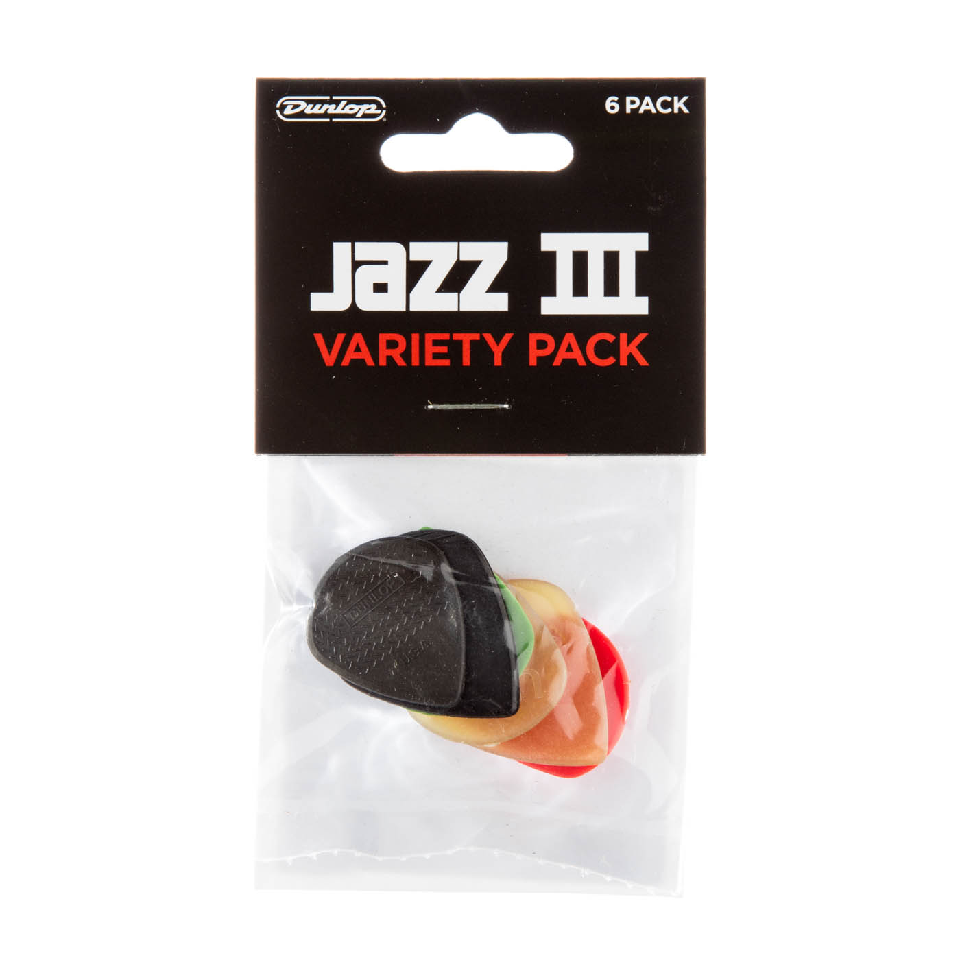 DUNLOP Médiators Jazz III Variety Pack