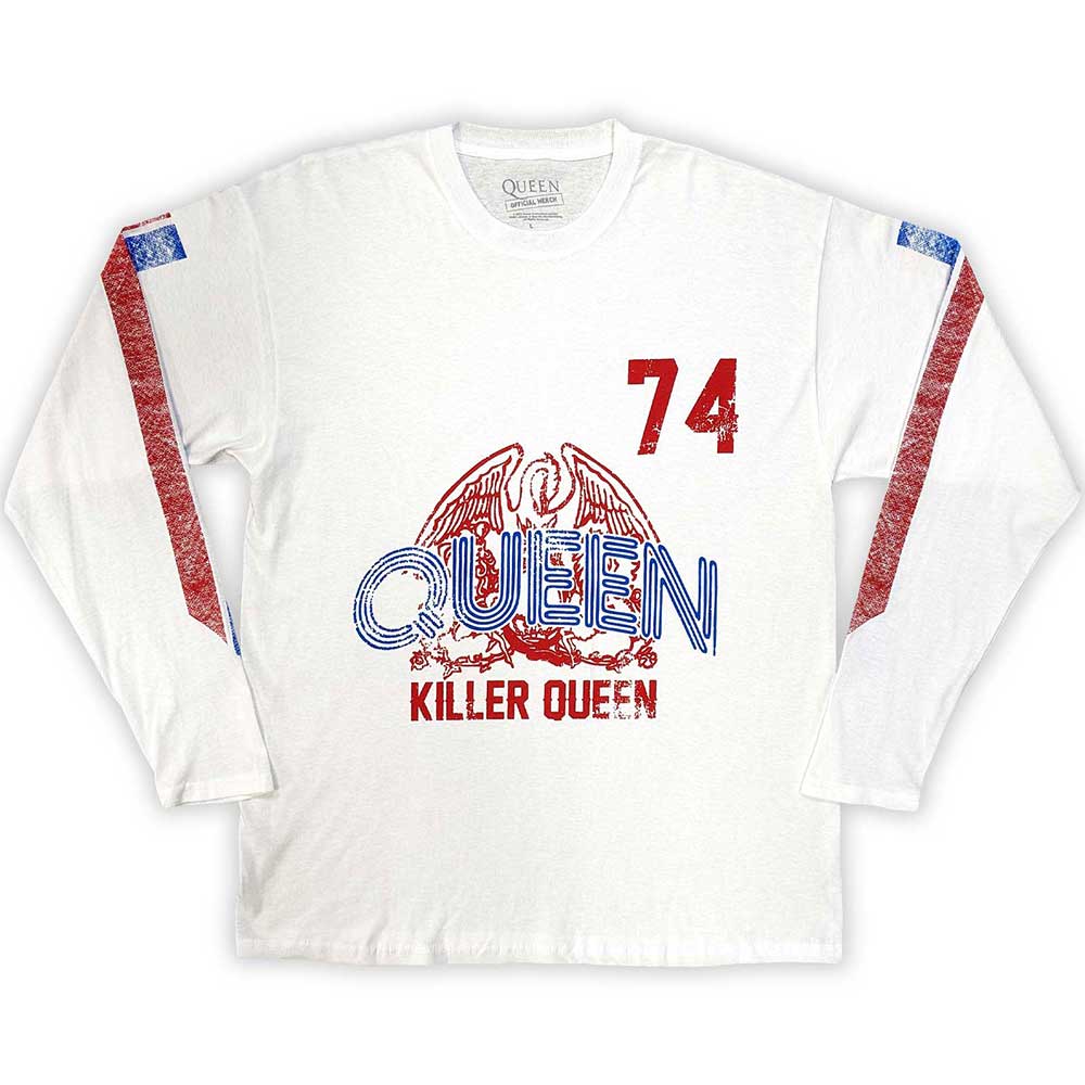 T-shirt QUEEN Killer Queen '74 Stripes
