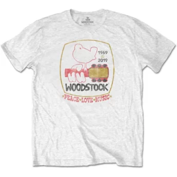 T-shirt WOODSTOCK Peace Love Music