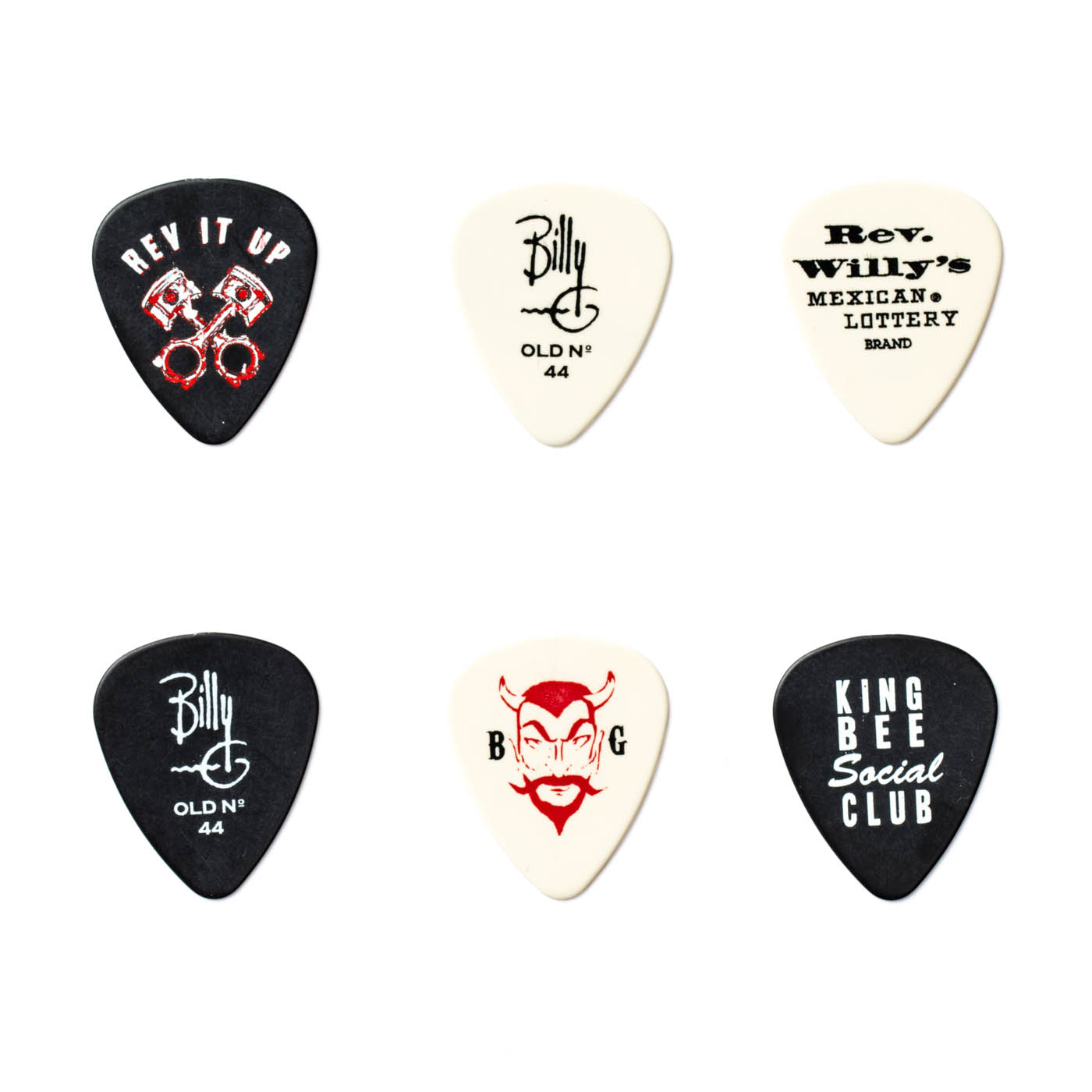 DUNLOP Pick Tins Rev Willy