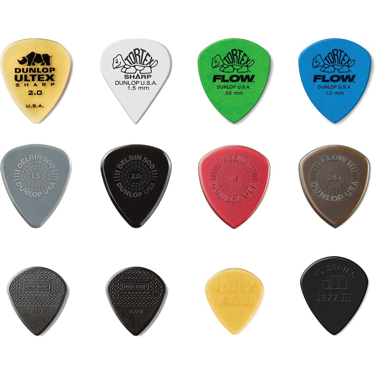 DUNLOP Médiators Variety Pack Shred