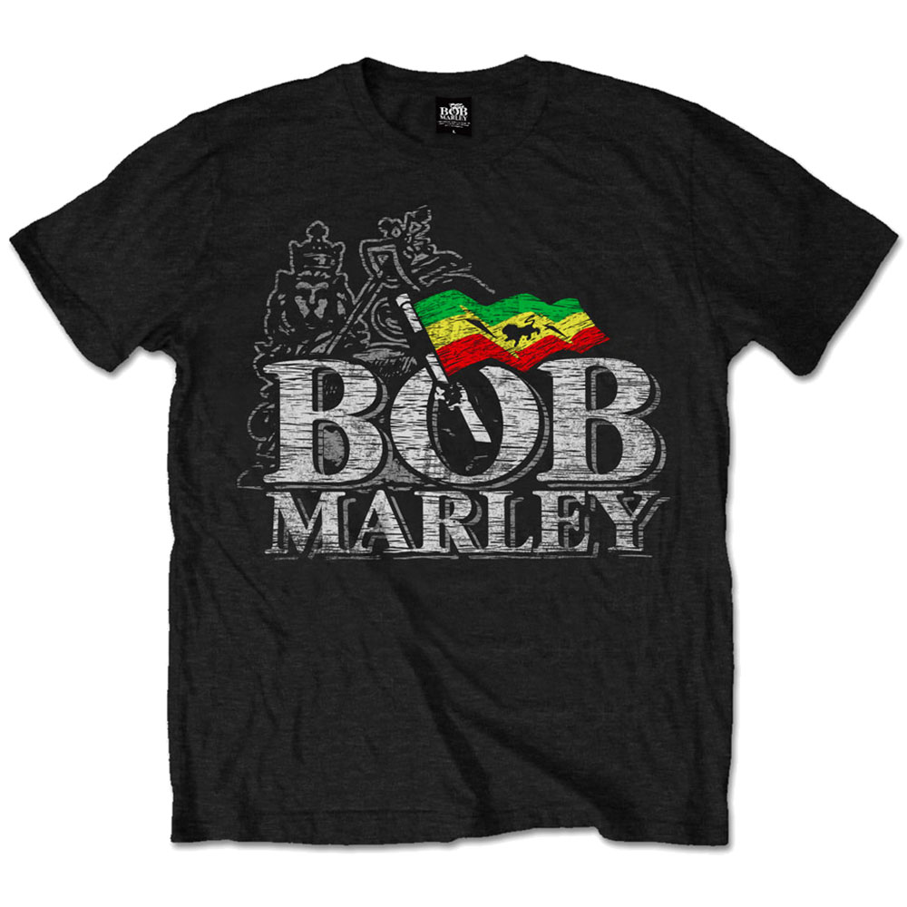 BOB MARLEY Distressed Logo