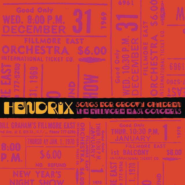 JIMI HENDRIX Songs For Groovy Children The Fillmore East Concerts