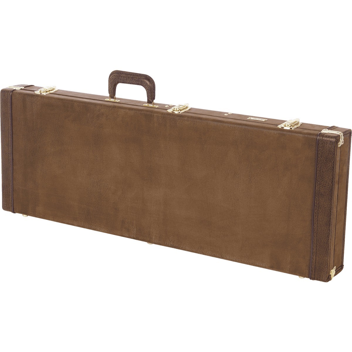 GATOR Etui Guitare Bois Deluxe GW Type Electrique Marron Vintage