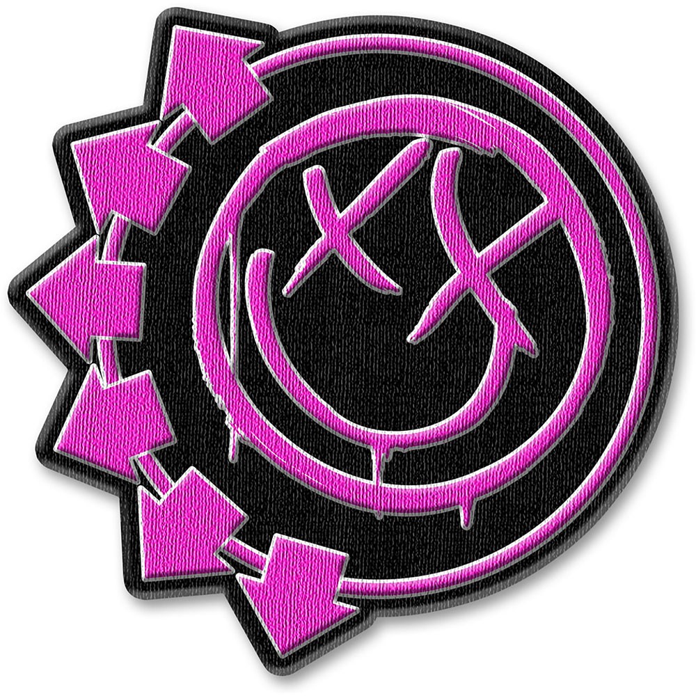 BLINK 182 Pink Neon Six Arrows