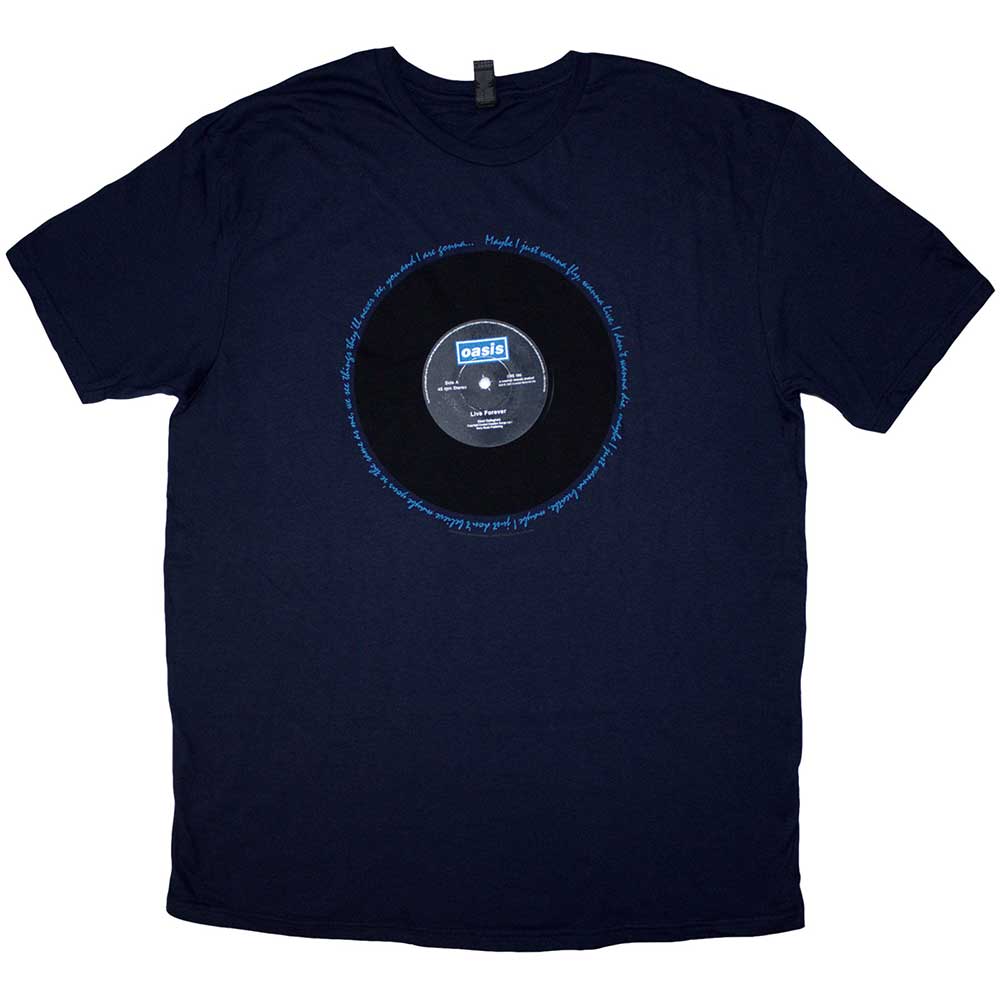 T-shirt OASIS Live Forever Single T-shirt OASIS Live Forever Single
