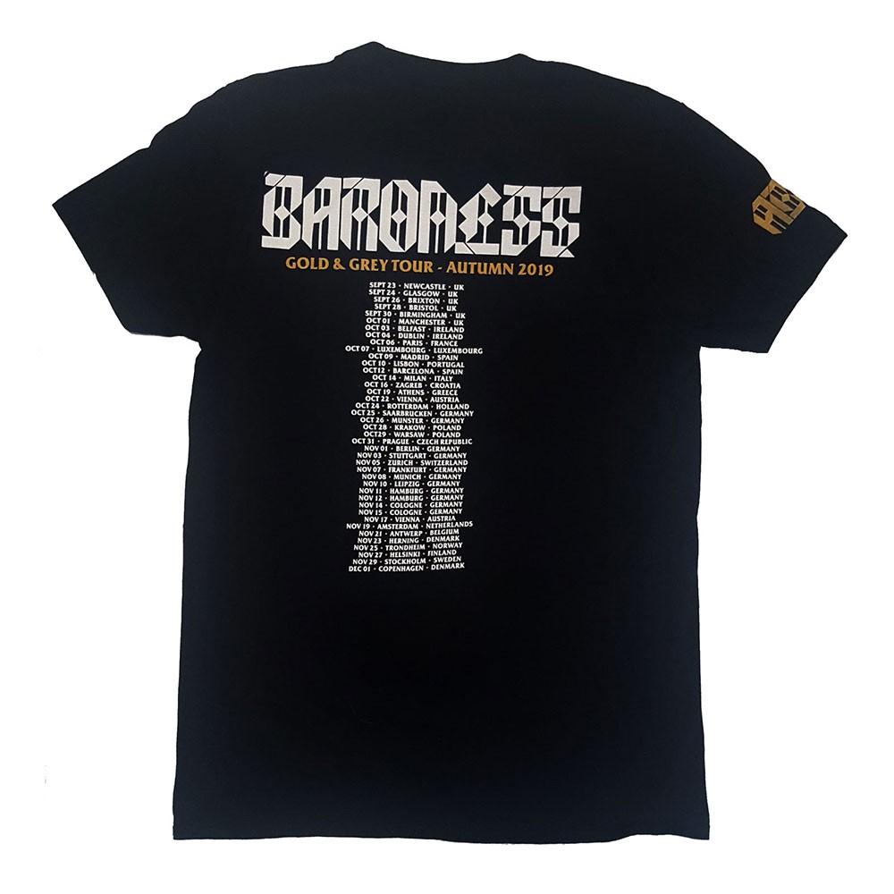 BARONESS Gold & Grey Dateback