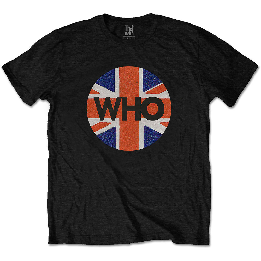 THE WHO Union Jack Circle