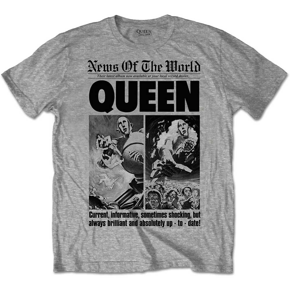 QUEEN News Of The World 40th Front Page