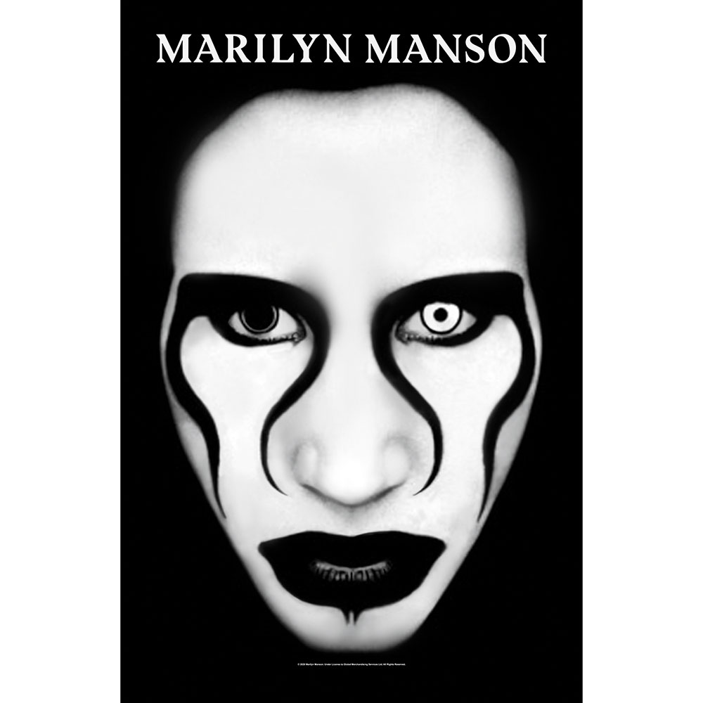 MARILYN MANSON Defiant Face