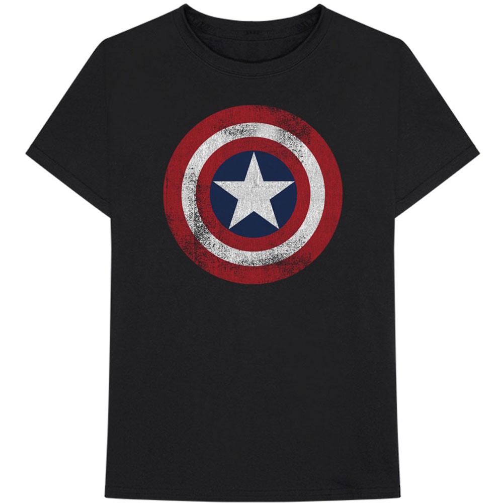 MARVEL COMICS Captain America Distressed Shield