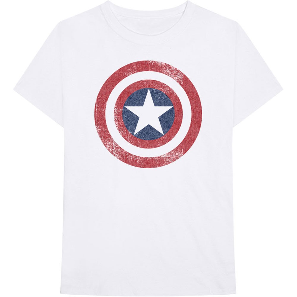 MARVEL COMICS Captain America Distressed Shield