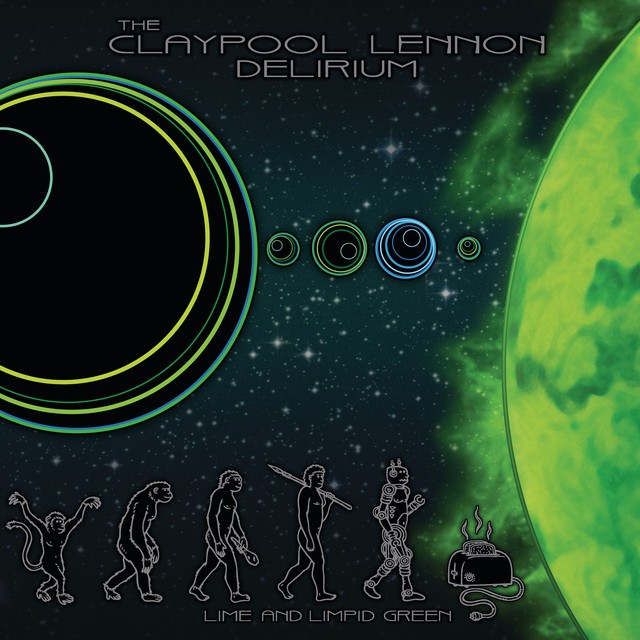 THE CLAYPOOL LENNON DELIRIUM Lime And Limpid Green