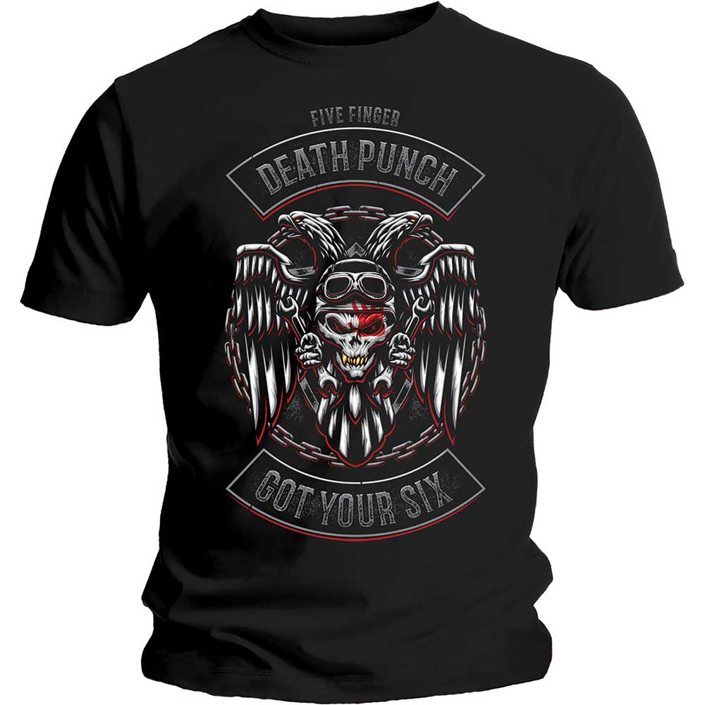 FIVE FINGER DEATH PUNCH Biker Badge