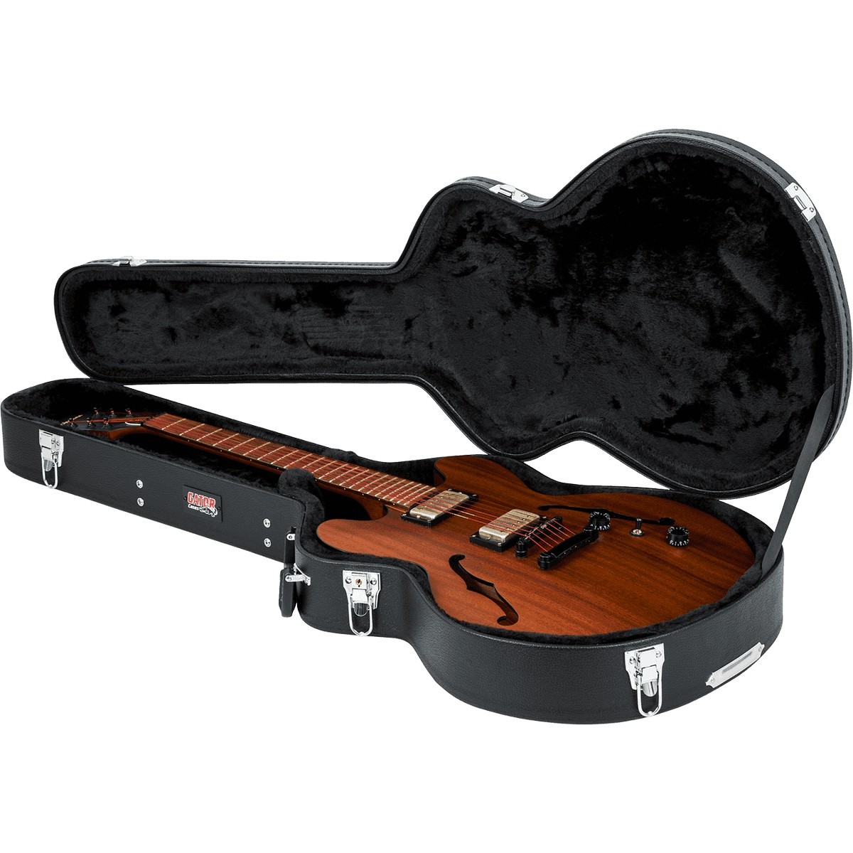 GATOR Etui Bois Eco GWE Guitare Electrique Semi-Hollow Type 335