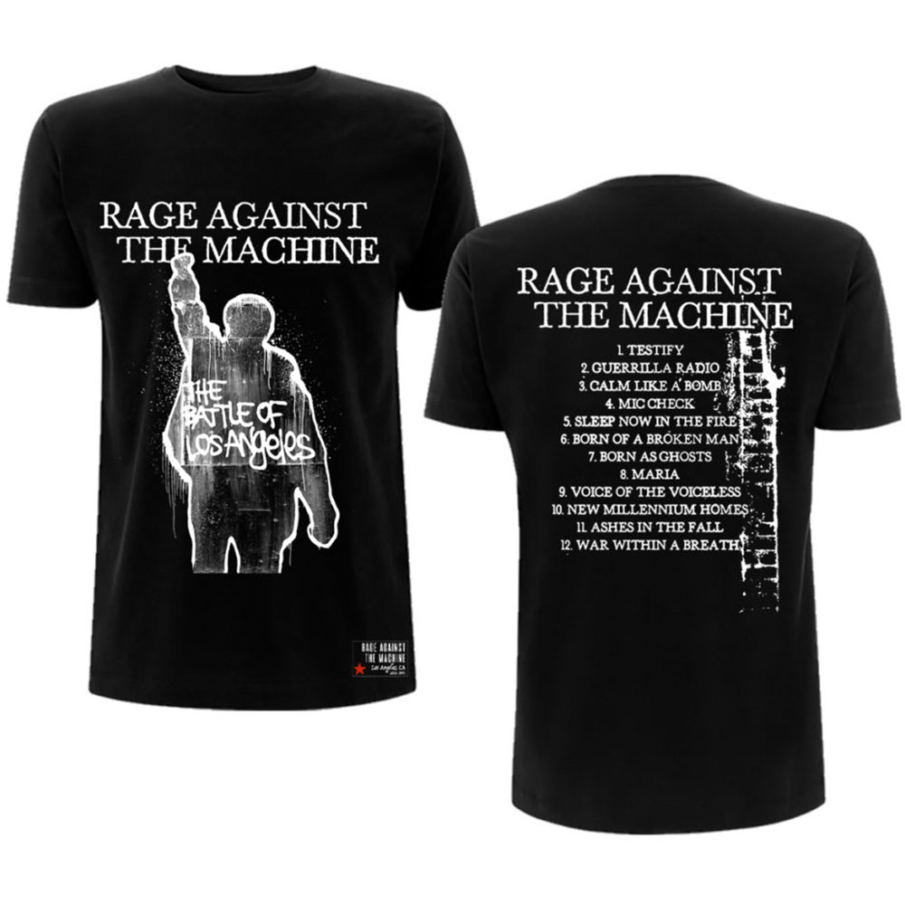 T-shirt RAGE AGAINST THE MACHINE The Battle of Los Angeles