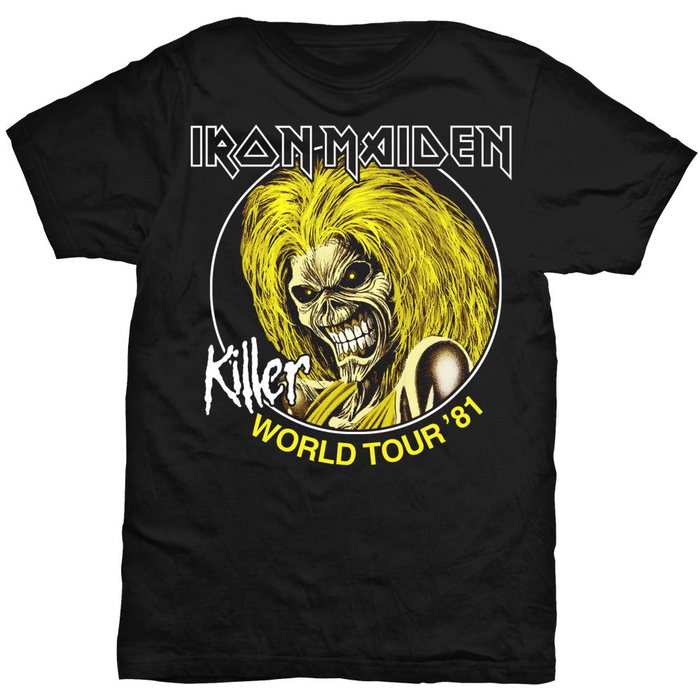 IRON MAIDEN Killer World Tour 81