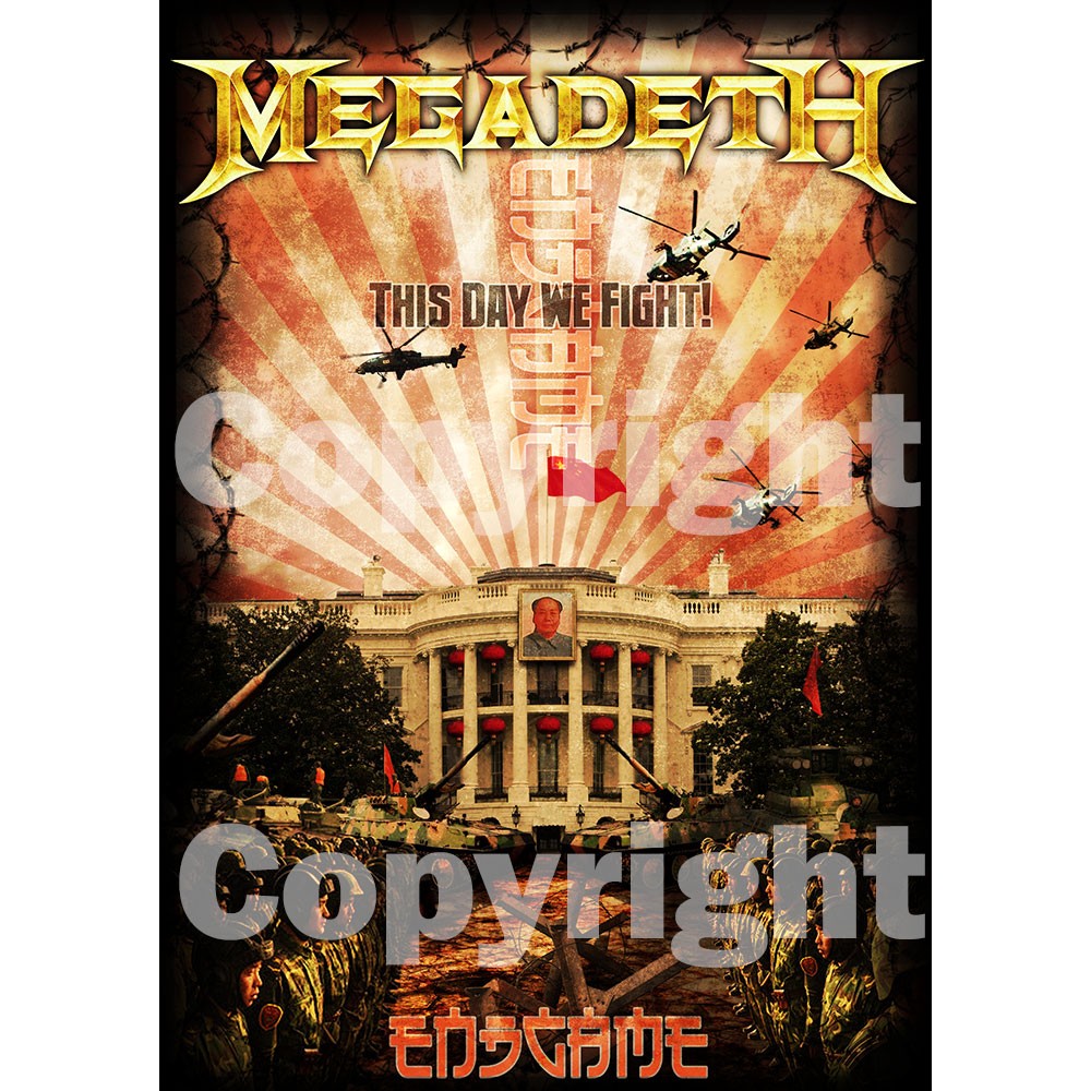 MEGADETH China Whitehouse