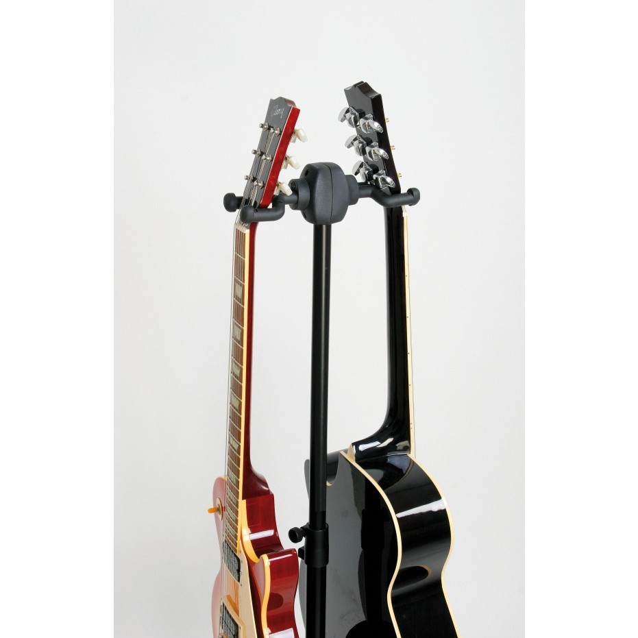 K&M Stand 2 Guitares Standard Universel
