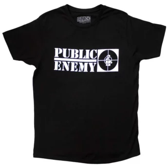 T-shirt PUBLIC ENEMY Crosshairs Logo