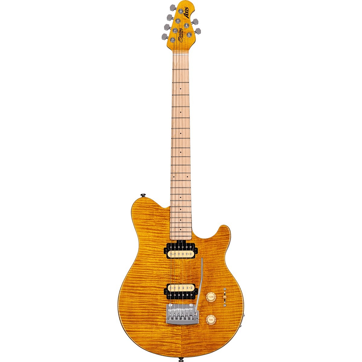 MUSIC MAN STERLING Axis Flame Maple
