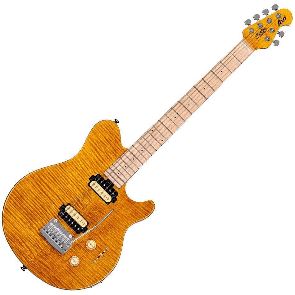 MUSIC MAN STERLING Axis Flame Maple